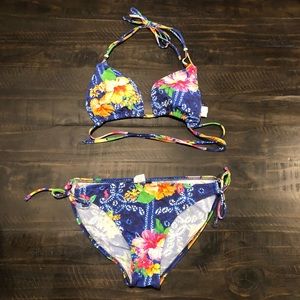 Polo by Ralph Lauren tropical bikini set